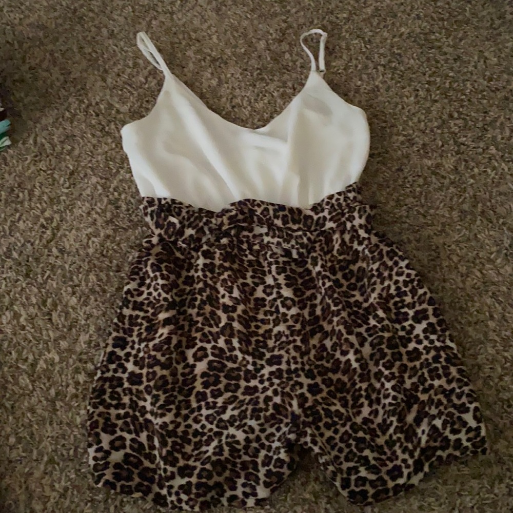Leopard Romper